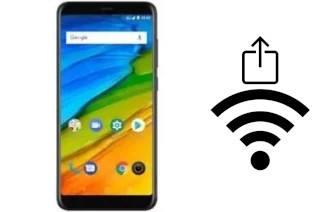 Générer un QR code avec la clé Wifi sur un Bravis N1-570 Space