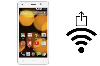 Générer un QR code avec la clé Wifi sur un Bush Spira D4 5