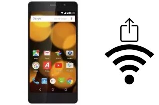 Générer un QR code avec la clé Wifi sur un Bush Spira E4X