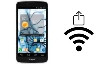 Générer un QR code avec la clé Wifi sur un Casper Via V4