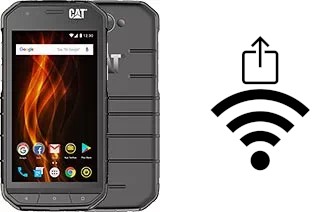 Générer un QR code avec la clé Wifi sur un Cat S31