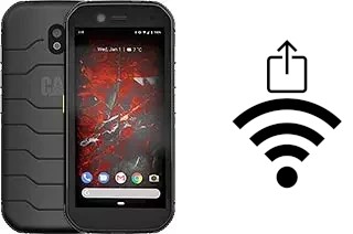 Générer un QR code avec la clé Wifi sur un Cat S32