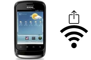 Générer un QR code avec la clé Wifi sur un CCE SM55