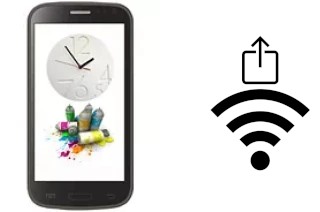 Générer un QR code avec la clé Wifi sur un Celkon A27