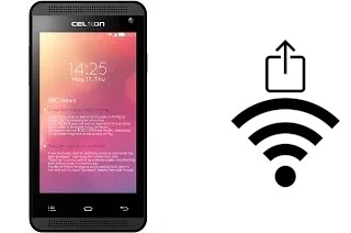 Générer un QR code avec la clé Wifi sur un Celkon A402