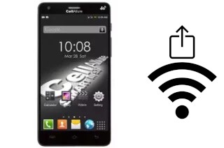Générer un QR code avec la clé Wifi sur un CellAllure Smart III 5-0