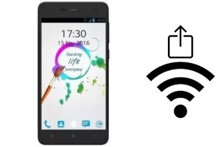Générer un QR code avec la clé Wifi sur un CG Blaze 4G