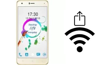 Générer un QR code avec la clé Wifi sur un CG Eon Blaze 6