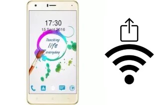 Générer un QR code avec la clé Wifi sur un CG Eon Blaze Pro