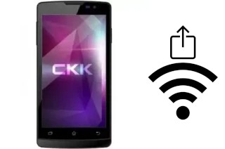 Générer un QR code avec la clé Wifi sur un CKK-mobile CKK mobile N5