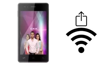 Générer un QR code avec la clé Wifi sur un CKK-mobile CKK mobile S9