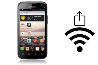 Générer un QR code avec la clé Wifi sur un Condor PGN-403