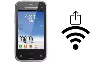 Générer un QR code avec la clé Wifi sur un ConnSpeed AS5