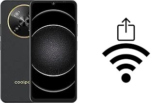 Générer un QR code avec la clé Wifi sur un Coolpad C16