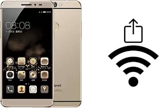 Générer un QR code avec la clé Wifi sur un Coolpad Max