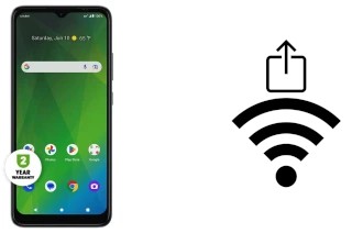 Générer un QR code avec la clé Wifi sur un Cricket Magic 5G