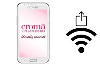 Générer un QR code avec la clé Wifi sur un Croma CRCB2094