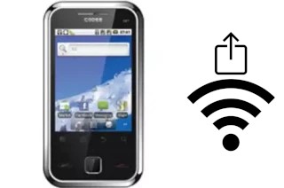 Générer un QR code avec la clé Wifi sur un Cross A6T
