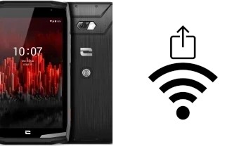 Générer un QR code avec la clé Wifi sur un CROSSCALL CORE-T5