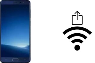 Générer un QR code avec la clé Wifi sur un Cubot A5
