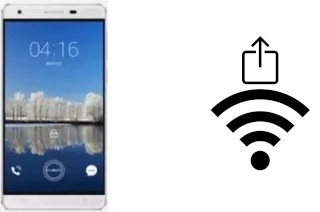 Générer un QR code avec la clé Wifi sur un Cubot H2