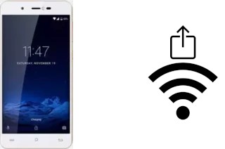 Générer un QR code avec la clé Wifi sur un Cubot R9