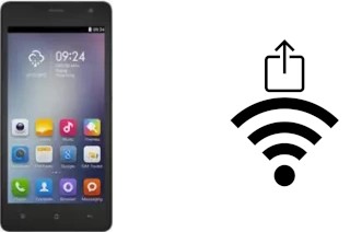 Générer un QR code avec la clé Wifi sur un Cubot S200
