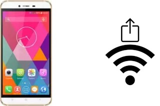 Générer un QR code avec la clé Wifi sur un Cubot X10