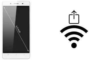 Générer un QR code avec la clé Wifi sur un Cubot X16 S