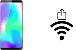 Générer un QR code avec la clé Wifi sur un Cubot X19