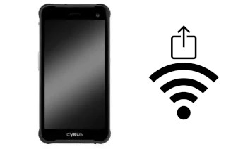 Générer un QR code avec la clé Wifi sur un Cyrus CS22
