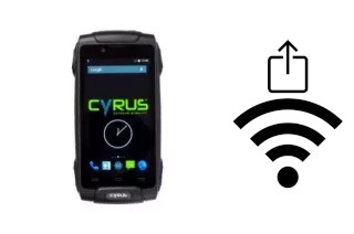 Générer un QR code avec la clé Wifi sur un Cyrus CS30