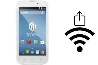 Générer un QR code avec la clé Wifi sur un Danew Konnect 450