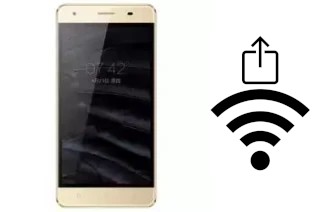 Générer un QR code avec la clé Wifi sur un DEXP Ixion MS550