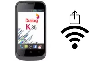 Générer un QR code avec la clé Wifi sur un Dialog K35