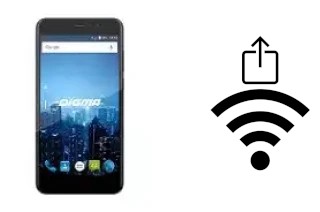 Générer un QR code avec la clé Wifi sur un Digma Citi Power 4G