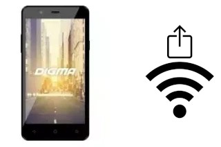 Générer un QR code avec la clé Wifi sur un Digma Citi Z540 4G