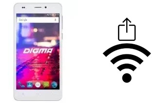 Générer un QR code avec la clé Wifi sur un Digma Citi Z560 4G