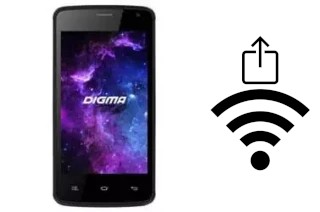 Générer un QR code avec la clé Wifi sur un Digma Linx A400 3G