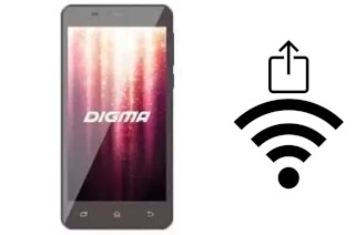 Générer un QR code avec la clé Wifi sur un Digma Linx A500 3G
