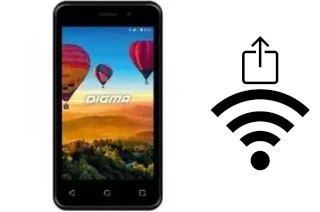 Générer un QR code avec la clé Wifi sur un Digma Linx Alfa 3G