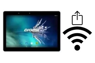 Générer un QR code avec la clé Wifi sur un Digma Optima 1025N 4G