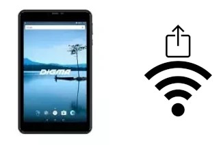 Générer un QR code avec la clé Wifi sur un Digma Plane 8021N 4G