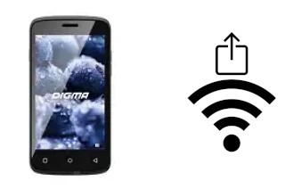 Générer un QR code avec la clé Wifi sur un Digma Vox A10 3G