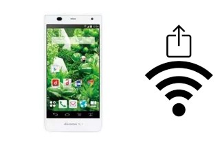 Générer un QR code avec la clé Wifi sur un DoCoMo F-05F
