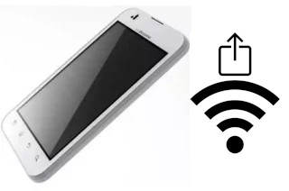 Générer un QR code avec la clé Wifi sur un DoCoMo L-07C