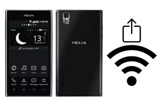 Générer un QR code avec la clé Wifi sur un DoCoMo L852i