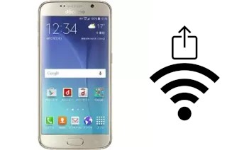 Générer un QR code avec la clé Wifi sur un DoCoMo SC-05G