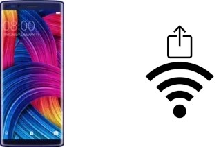 Générer un QR code avec la clé Wifi sur un Doogee Mix 2