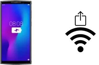 Générer un QR code avec la clé Wifi sur un Doogee N100